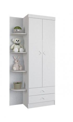 Guarda Roupa Infantil 2 Portas * Novo na embalagem - Foto 3