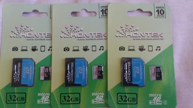 Cartão de memória Micro SD 32GB classe 10