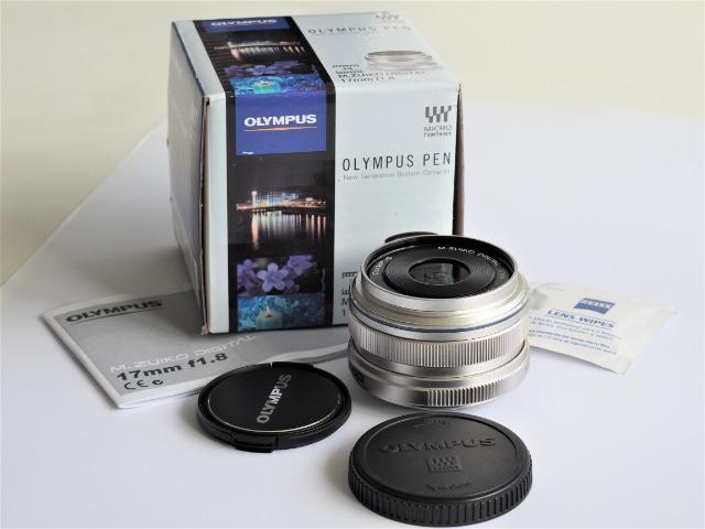 Lente Prime Olympus 17 mm F 1.8 M4/3 MFT Panasonic Bmpcc 4k