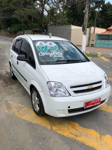 Meriva 2009 1.8 flex completa banco de couro