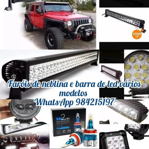 Barras de led e farol aux - Foto 6