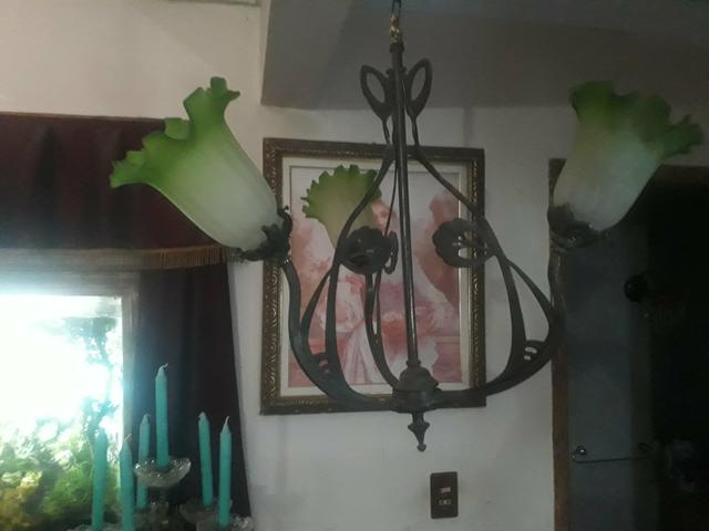 Lustre art deco 1930 original - Foto 2