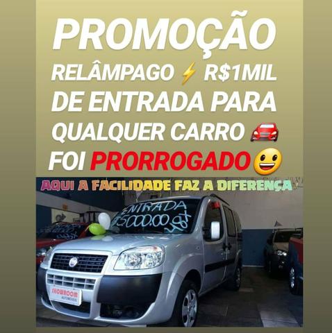 O show é agora!! r$1mil de entrada(doblo 2017 7lugares completa)