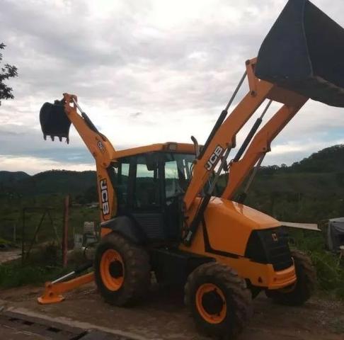 Retroescavadeira jcb 4x4 plus 2014 - Foto 2