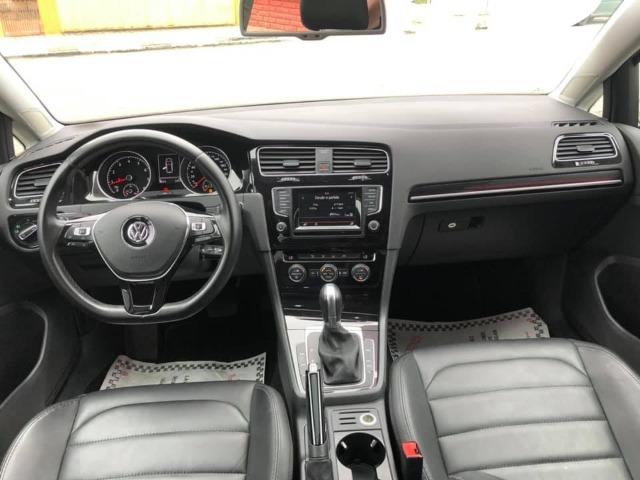 Golf 1.4 TSI 2015 Teto solar elétrico Bancos em couro - Foto 9