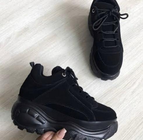 tenis buffalo preto