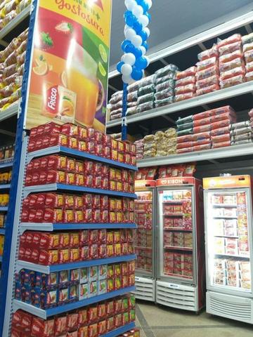 Gôndolas novas para o seu comercio