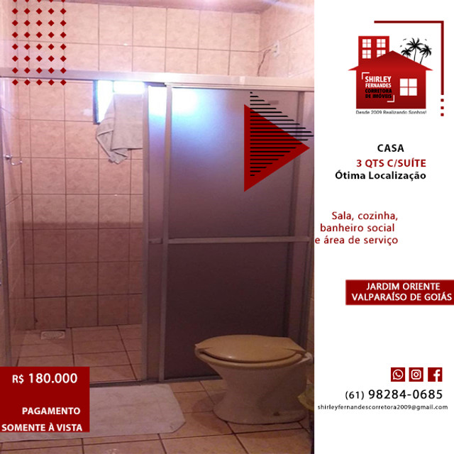 Casa 3 Qts c/Suíte Atrás do Colégio Cejo - Jardim Oriente - Foto 9