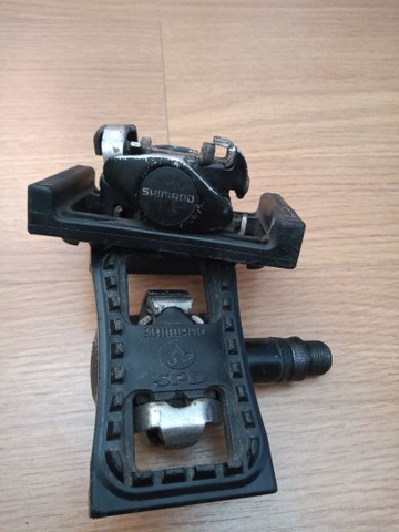Pedal clip Shimano com a plataforma - Foto 3