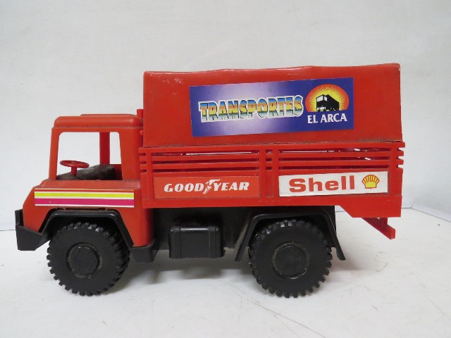 brinquedo antigo caminhão shell good year - Foto 4
