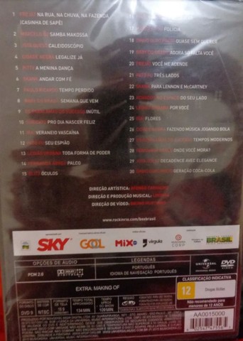 DVD LACRADO ROCK IN RIO 30 ANOS BOX BRASIL - Foto 3