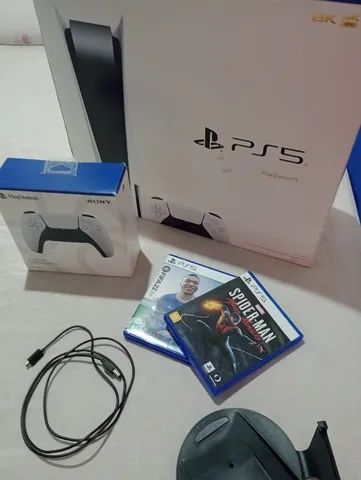 PlayStation 5 usado. - Videogames - Vila Margarida, São Vicente 1252444342