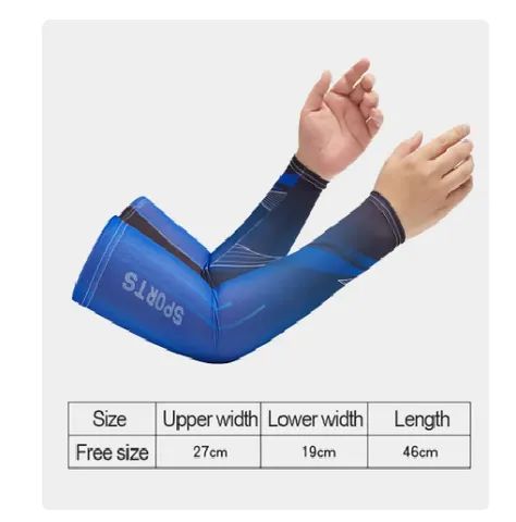 Manguito com Balacrava para ciclismo com proteção uv mangas braços respiráveis. - Foto 5