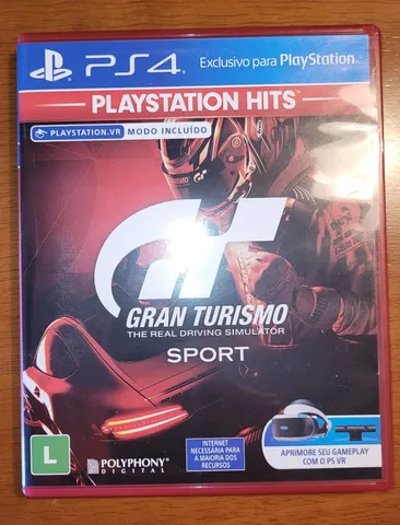 Jogo Gran Turismo Sport PS4 (USADO) - Fenix GZ - 16 anos no mercado!