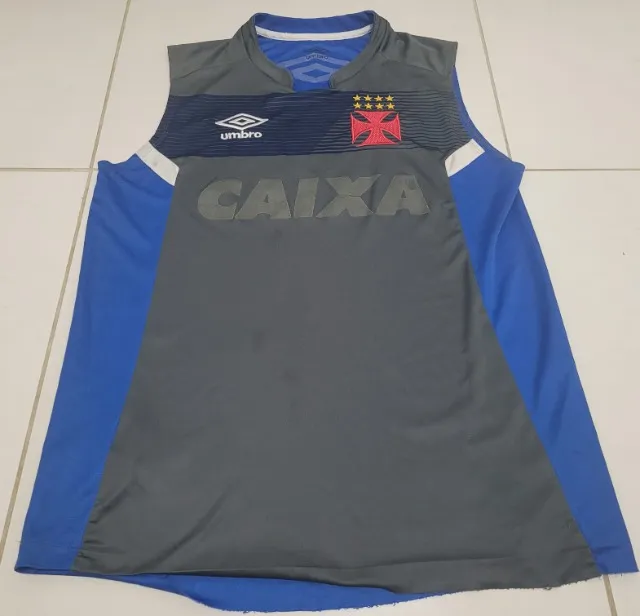 Camisa Vasco Original Regata Azul Treino Umbro