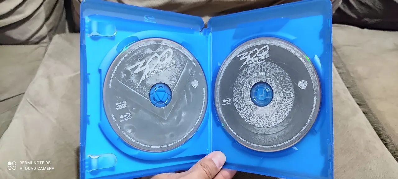 300: A Ascensão do Império (Blu-Ray + Blu-Ray 3D) com luva lenticular - Foto 4