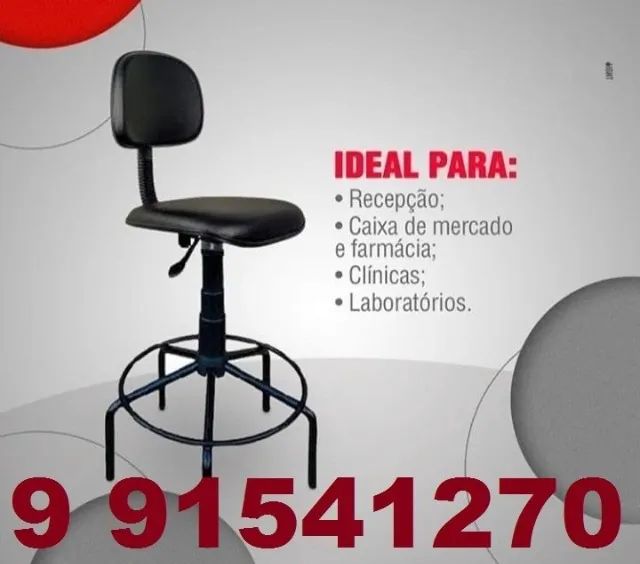 cadeira balcão a partir de 350,00