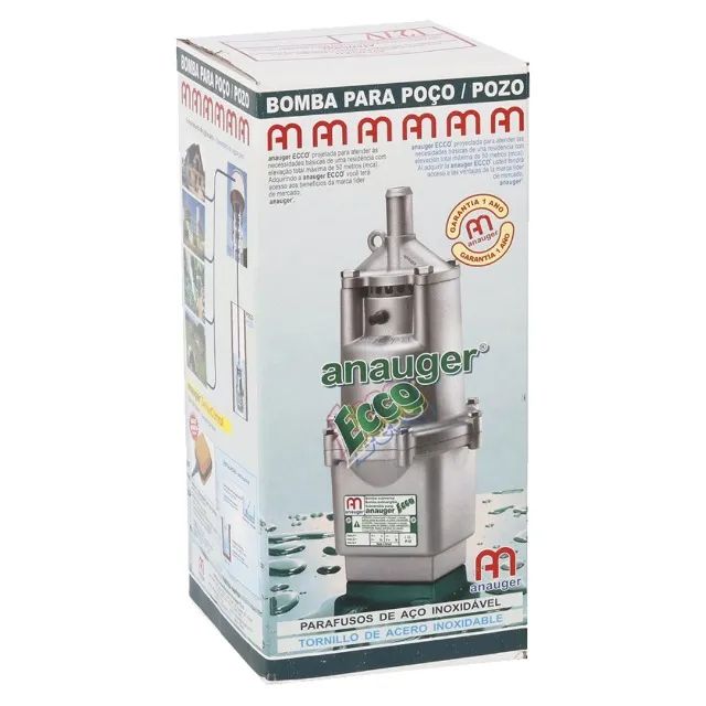 BOMBA SUBMERSA ECCO 220V 300W SAÍDA 3/4 - ANAUGER - Foto 3
