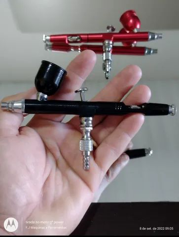 Pistola Pintura Grafite Oficina Funilaria Carpintaria Artesanato Caneta