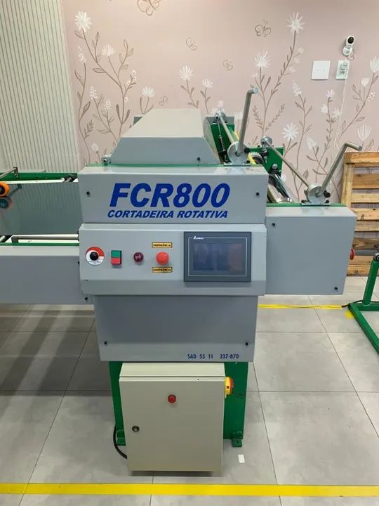 Cortadeira rotativa 800mm largura produzida em 2024 - Foto 3