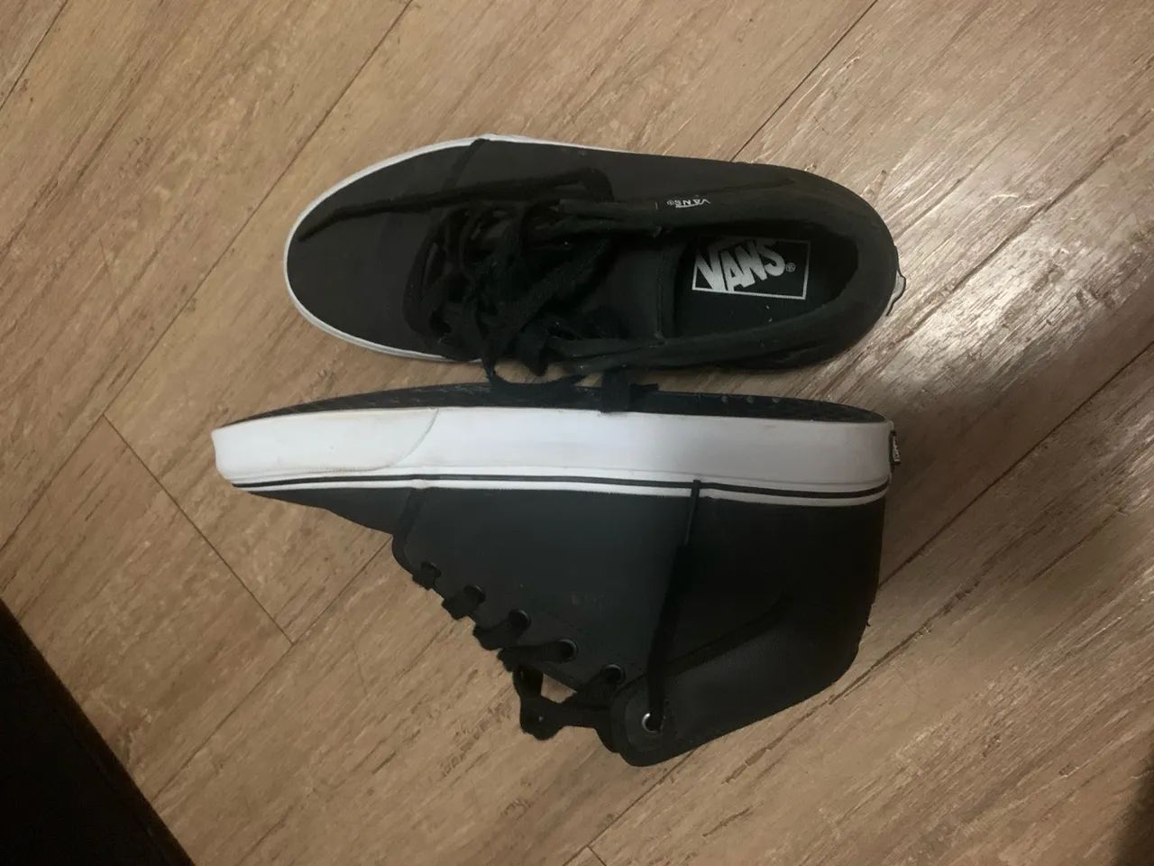 Tenis vans preto cano alto - Foto 2