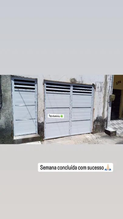 Portão de alumínio (todos os modelos) - Foto 4