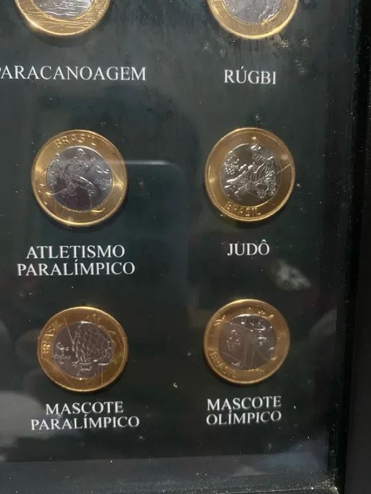 AS 17 moedas das olimpíadas!! - Foto 3