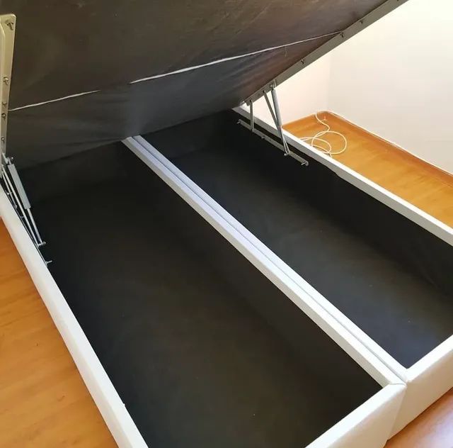 CAMA BAÚ CASAL 138x188 BLINDADO