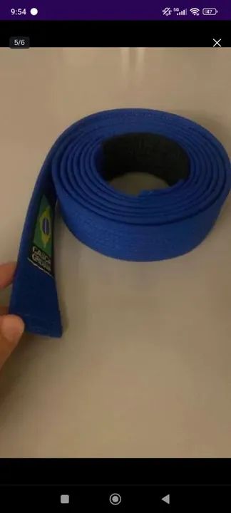 Faixa Azul Jiu-Jitsu - Foto 2