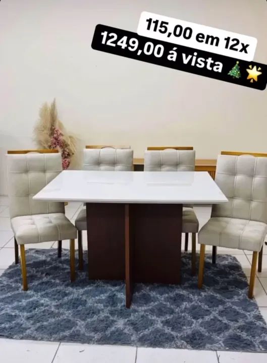 Mesa de Jantar ( entrega grátis ) - Foto 5