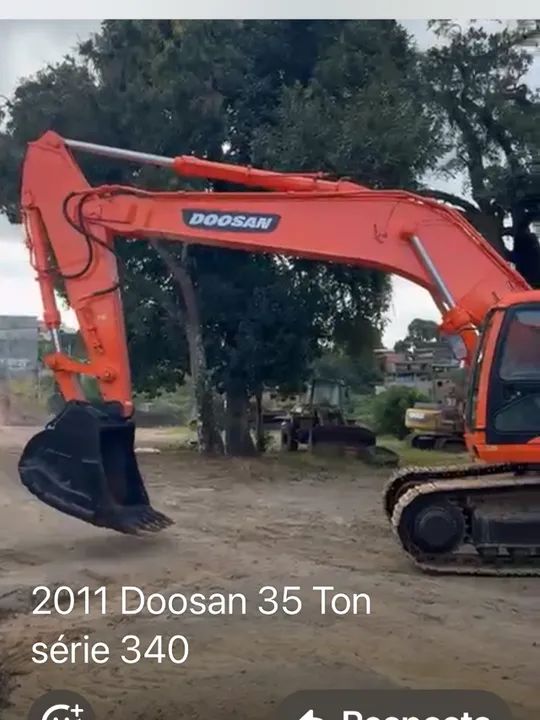 Venda Locação escavadeira doosan serie 340 aluguel 2011 35 ton - Foto 5