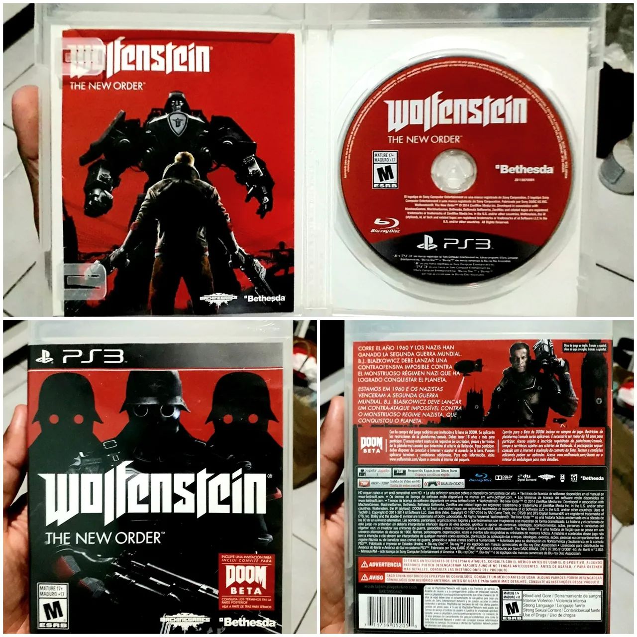 Wolfenstein Ps3 Aceito Pix e Cartão - Jogos de Vídeo Game - Centro, Nova  Iguaçu 1322508233 | OLX