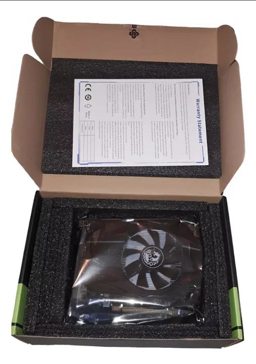 Placa de Vídeo RX550 4gb (Marca: Soyo), NOVA. - Foto 2