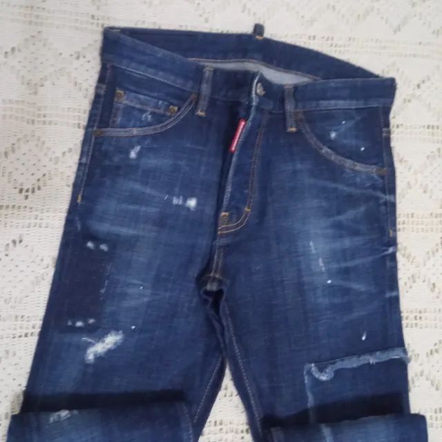 Calça Jeans Masculina Tamanho 38 - Foto 5
