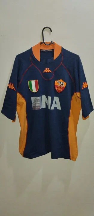 Camisa Roma Itália Kappa Batistuta