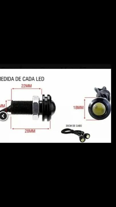 Par de olho de Águia pra moto e carro aceito cartão! - Foto 6