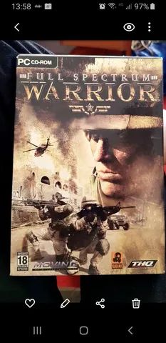 JOGO WARRIORS FULL SPECTRUM