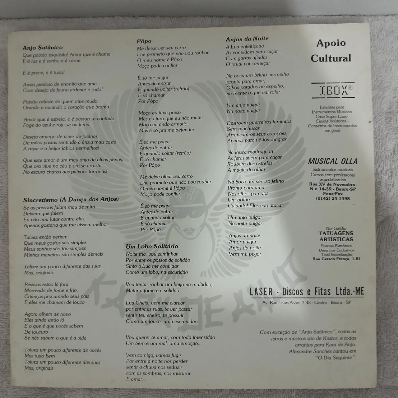 Lp vinil  kara de anjo onde estão voces. - Foto 3