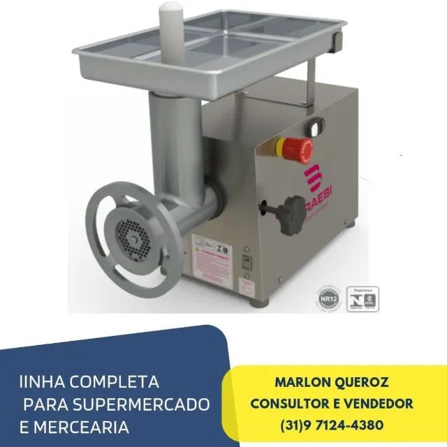 Moedor de Carne Boca 10 Novo Braesi