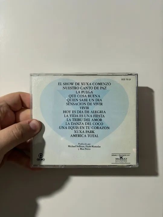 cd xuxa 3 espanhol - 1992 - Foto 2