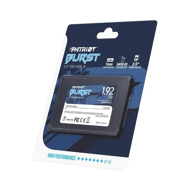 SSD 1,92Tb, Sata3, 2.5, Burst Elite, Patriot Quase 2Tb - Novo Loja Coimbra Computadores