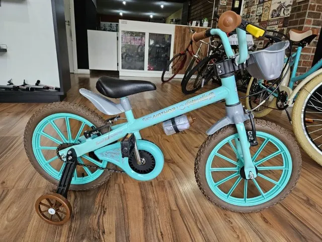 BICICLETA ARO 16 ANTONELLA NATHOR NOVA INFANTIL DIA DAS CRIANÇAS