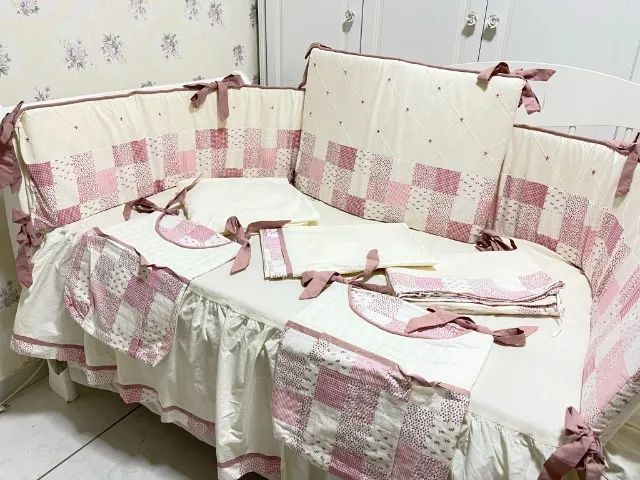 Conjunto para berço 8 peças