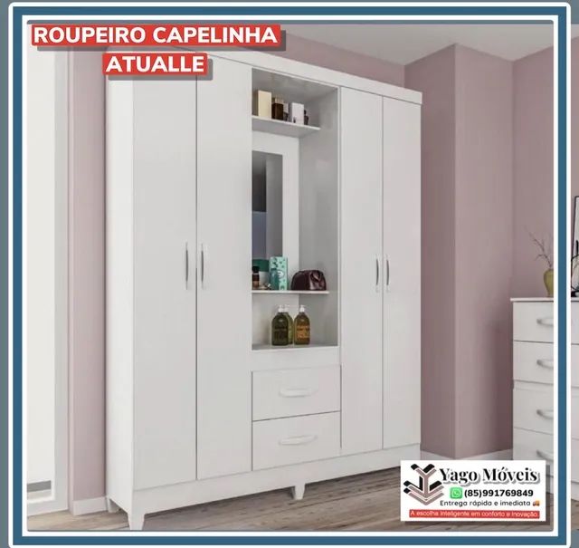 Guarda Roupa capelinha em mega Promoção entrega grátis ! - Foto 2