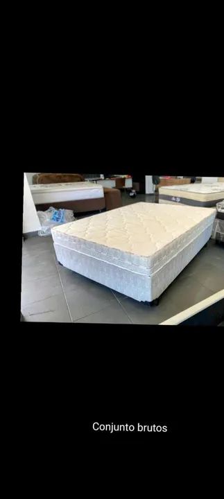 Cama box .colchão d33 e box  