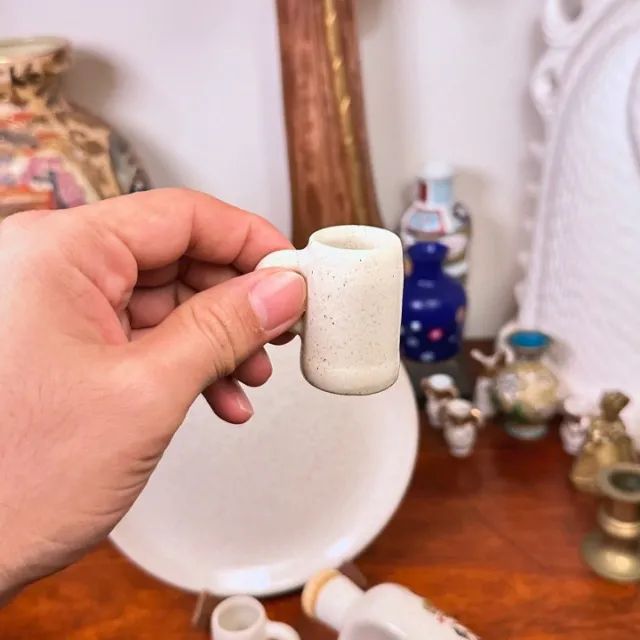 Licoreira e 2 canequinhas em cerâmica. - Foto 5