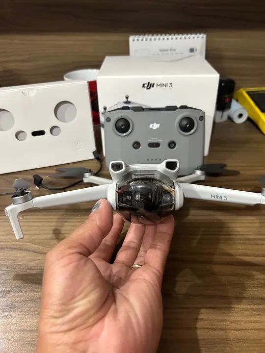 Drone DJI Mini 3 - usado estado de novo  - Foto 4