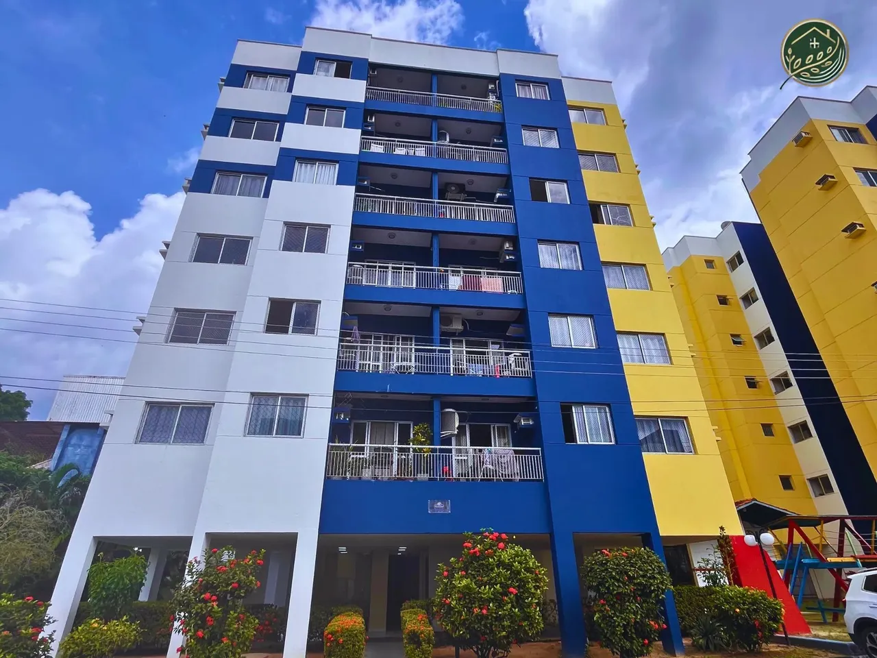 Apartamento Mobiliado com 2 Quartos e Suíte no Villa das Flores - Compensa - Manaus