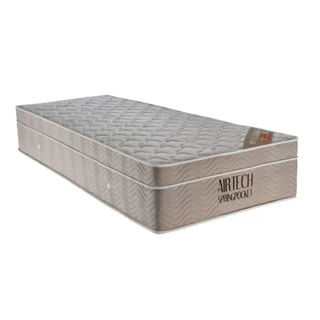Cama Solteiro Airtech Molas Ensacadas  Ortobom  - Produto Novo com Pronta Entrega! - Foto 3