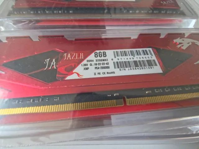 Memoria Ramm DDR4 Jazer 8gb 3200mhz Nova - Foto 2